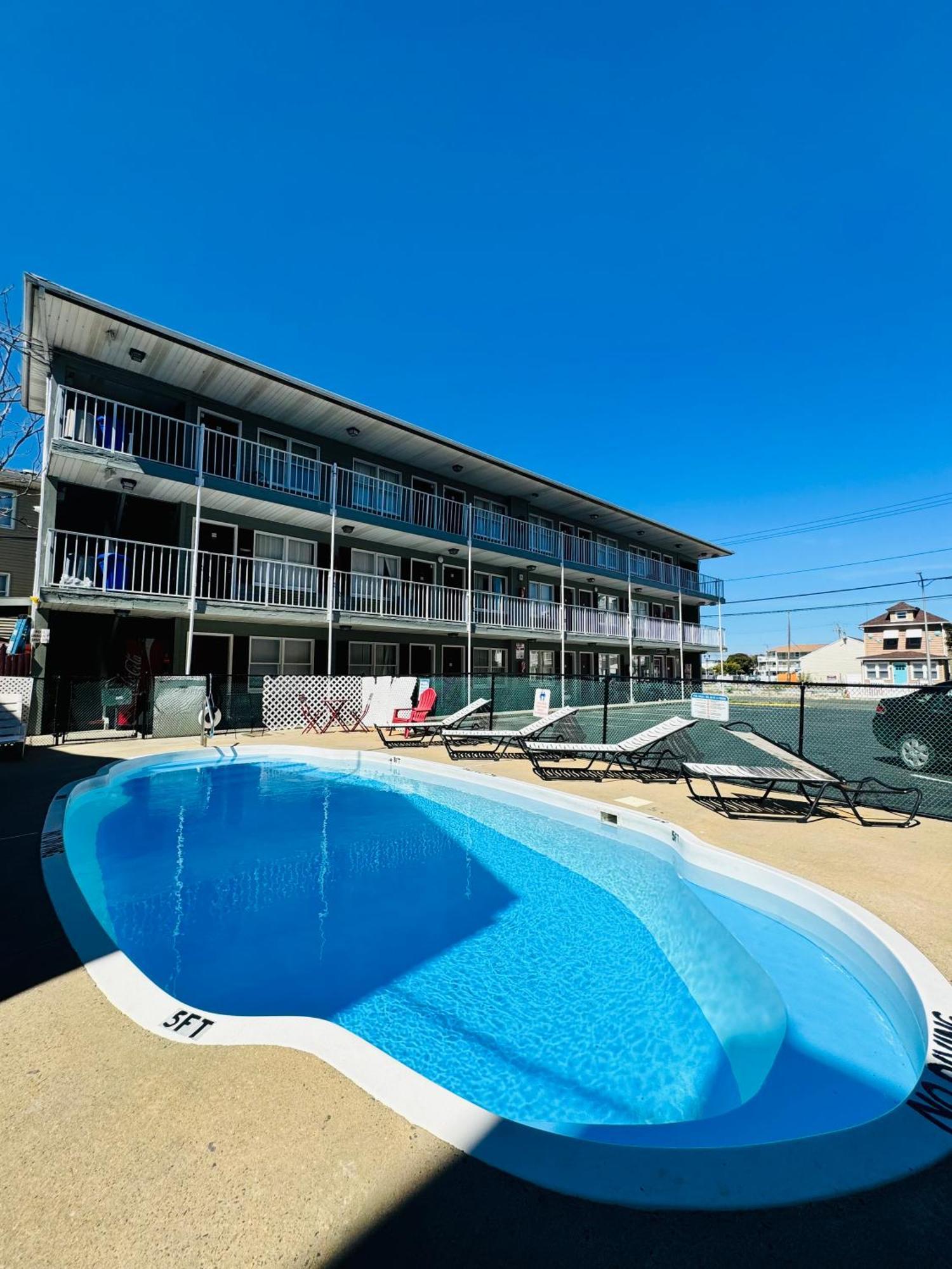 Seagem Motel And Apartments Seaside Heights Eksteriør billede