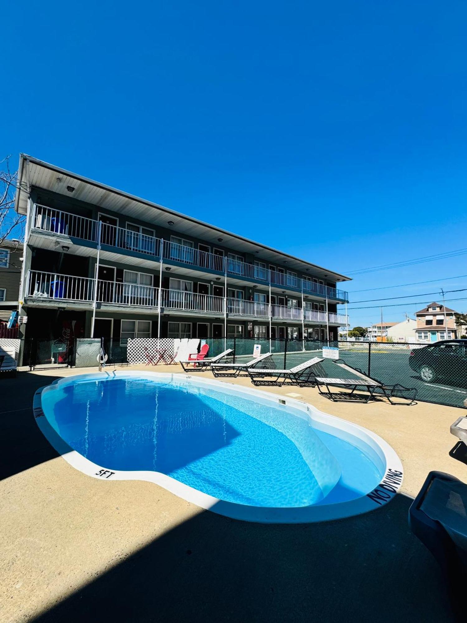 Seagem Motel And Apartments Seaside Heights Eksteriør billede